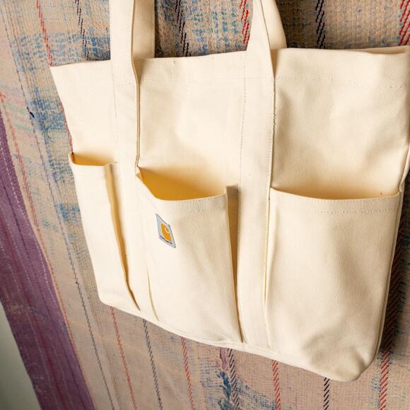 Upcycled carhartt tote bag - Picture 4 of 6